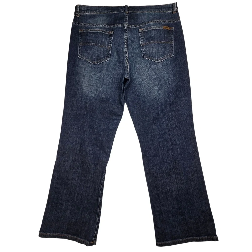 Pendleton Jeans Mens 38x30 Excellent Fading Blue Dark Wash Straight Leg Denim